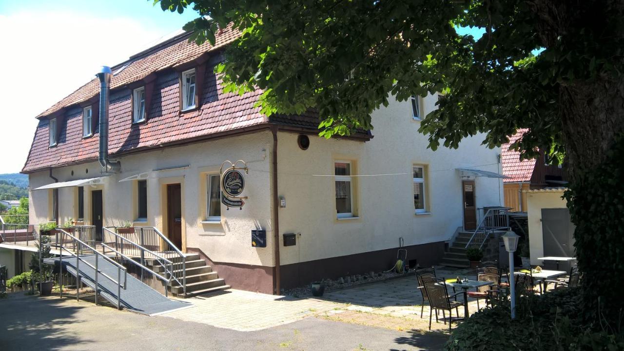 Pension Zschirnsteinbaude Kleingiesshubel Buitenkant foto