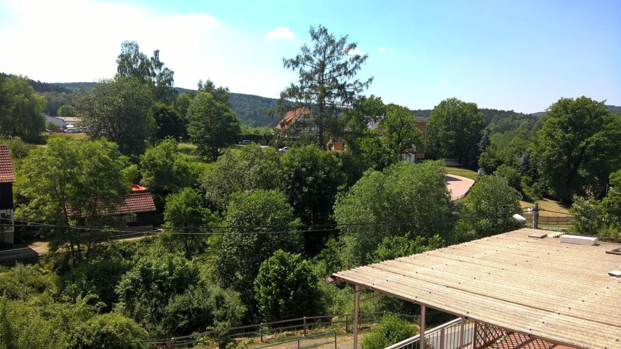 Pension Zschirnsteinbaude Kleingiesshubel Buitenkant foto