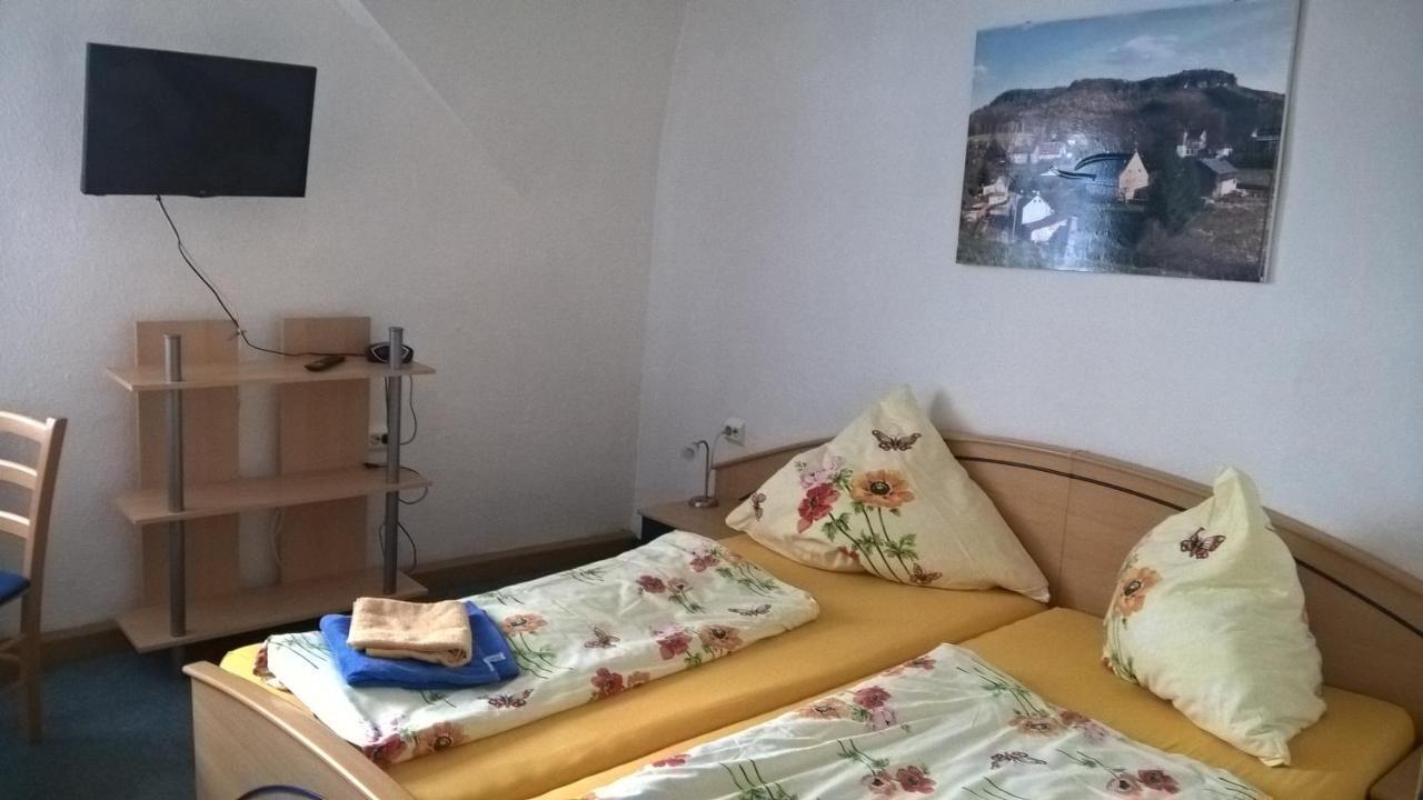 Pension Zschirnsteinbaude Kleingiesshubel Kamer foto